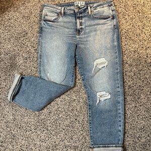 Daze Denim Distressed Ankle Jean